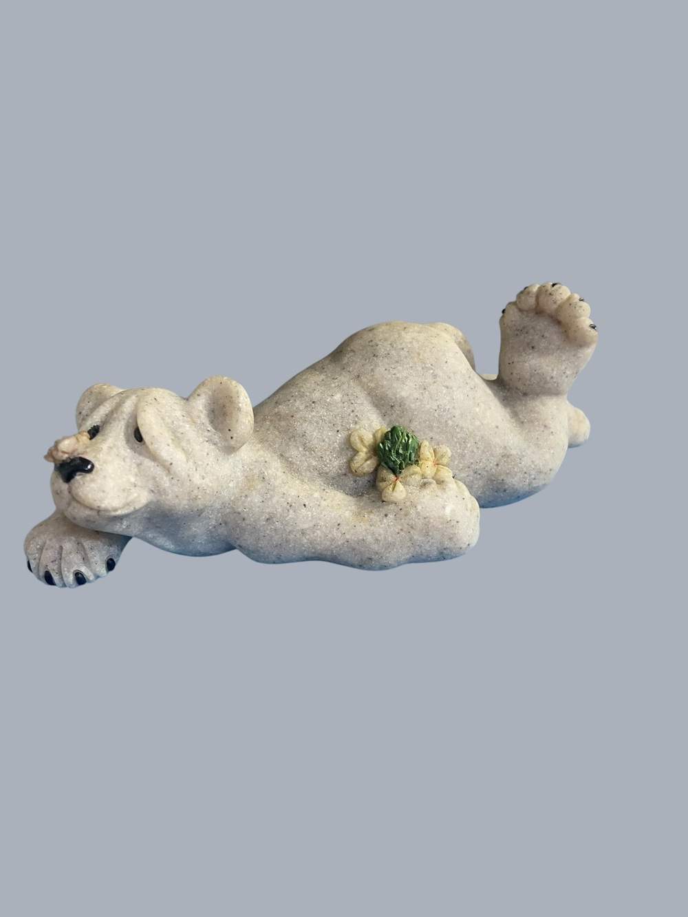 Vintage Quarry Critters Buttercup Figurine Gray
